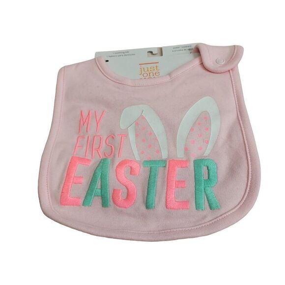 Happy Easter bib  - Picture 1 of 2